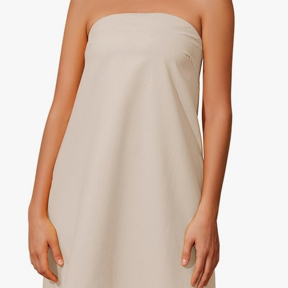 Linen Tube Dress - Picture 2 of 4